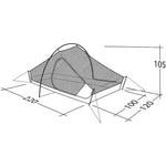 Robens Chaser 3XE, Lightweight 3-Person Tent